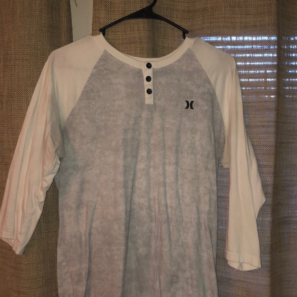Hurley 3/4 sleeve Henley
